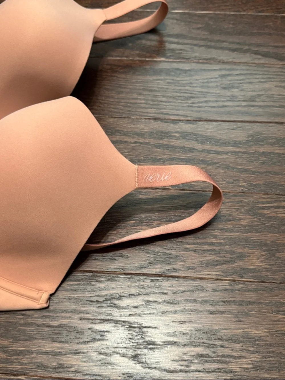 aerie Real Free Full Coverage Bra in Rose/Nude - Picture 4 of 4